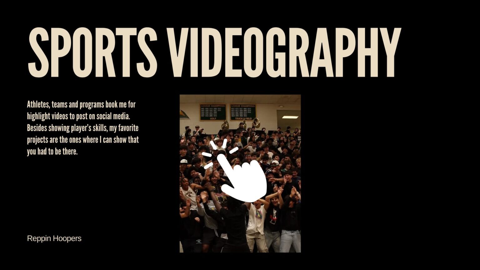 portfolio sports videography